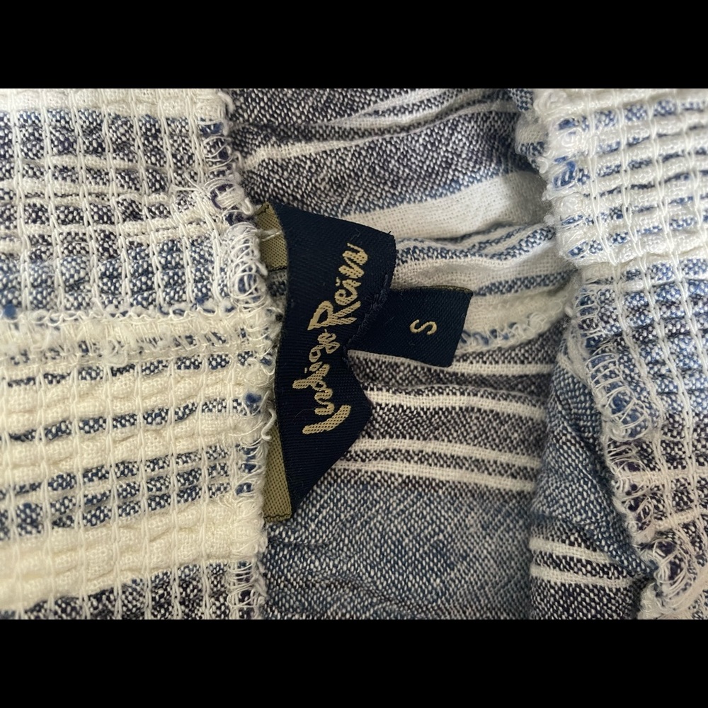 Elastic waist linen pants- size small - Picture 3 of 3